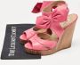 Valentino Vintage Pre-owned Leather sandals Pink Dames - Thumbnail 9