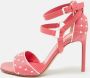 Valentino Vintage Pre-owned Leather sandals Pink Dames - Thumbnail 2