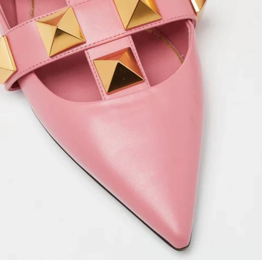 Valentino Vintage Pre-owned Leather sandals Pink Dames