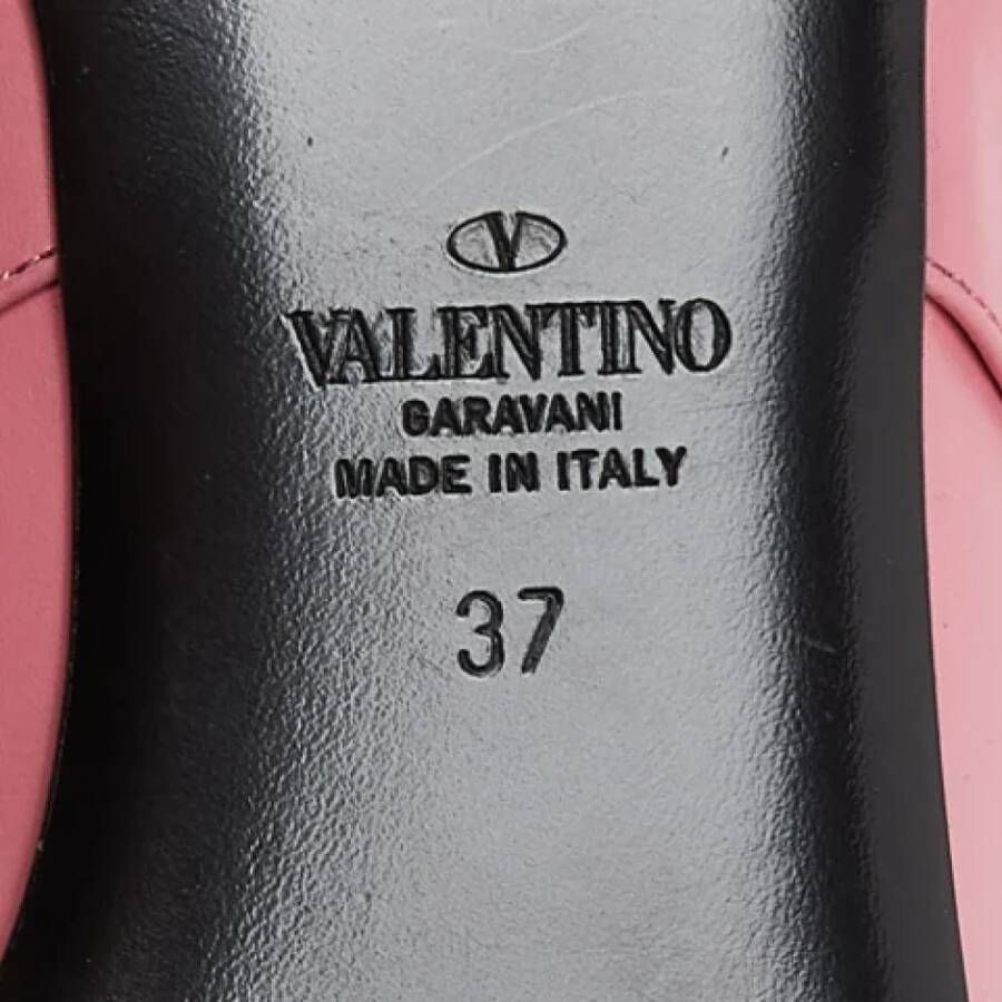 Valentino Vintage Pre-owned Leather sandals Pink Dames