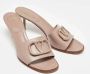 Valentino Vintage Pre-owned Leather sandals Pink Dames - Thumbnail 4