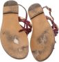 Valentino Vintage Pre-owned Leather sandals Red Dames - Thumbnail 5
