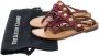 Valentino Vintage Pre-owned Leather sandals Red Dames - Thumbnail 7