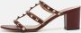Valentino Vintage Pre-owned Leather sandals Red Dames - Thumbnail 2