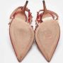 Valentino Vintage Pre-owned Leather sandals Red Dames - Thumbnail 6