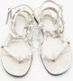 Valentino Vintage Pre-owned Leather sandals White Dames - Thumbnail 3