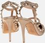 Valentino Vintage Pre-owned Leather sandals Yellow Dames - Thumbnail 5