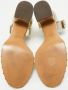 Valentino Vintage Pre-owned Leather sandals Yellow Dames - Thumbnail 6