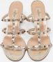 Valentino Vintage Pre-owned Leather sandals Yellow Dames - Thumbnail 2