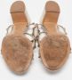 Valentino Vintage Pre-owned Leather sandals Yellow Dames - Thumbnail 5