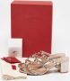 Valentino Vintage Pre-owned Leather sandals Yellow Dames - Thumbnail 8