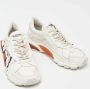 Valentino Vintage Pre-owned Leather sneakers Beige Dames - Thumbnail 4