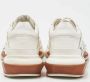 Valentino Vintage Pre-owned Leather sneakers Beige Dames - Thumbnail 5