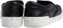 Valentino Vintage Pre-owned Leather sneakers Black Dames - Thumbnail 4