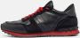 Valentino Vintage Pre-owned Leather sneakers Black Dames - Thumbnail 2