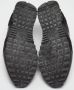 Valentino Vintage Pre-owned Leather sneakers Black Dames - Thumbnail 6