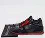 Valentino Vintage Pre-owned Leather sneakers Black Dames - Thumbnail 9