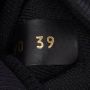 Valentino Vintage Pre-owned Leather sneakers Black Dames - Thumbnail 7