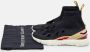 Valentino Vintage Pre-owned Leather sneakers Black Dames - Thumbnail 9