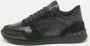Valentino Vintage Pre-owned Leather sneakers Black Dames - Thumbnail 2