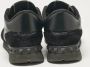 Valentino Vintage Pre-owned Leather sneakers Black Dames - Thumbnail 5