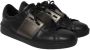 Valentino Vintage Pre-owned Leather sneakers Black Heren - Thumbnail 3