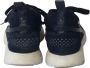 Valentino Vintage Pre-owned Leather sneakers Black Heren - Thumbnail 4