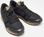Valentino Vintage Pre-owned Leather sneakers Black Heren - Thumbnail 4