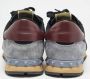 Valentino Vintage Pre-owned Leather sneakers Black Heren - Thumbnail 5