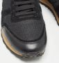 Valentino Vintage Pre-owned Leather sneakers Black Heren - Thumbnail 7