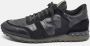 Valentino Vintage Pre-owned Leather sneakers Black Heren - Thumbnail 2
