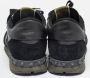 Valentino Vintage Pre-owned Leather sneakers Black Heren - Thumbnail 5