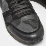 Valentino Vintage Pre-owned Leather sneakers Black Heren - Thumbnail 7