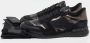 Valentino Vintage Pre-owned Leather sneakers Black Heren - Thumbnail 9