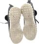 Valentino Vintage Pre-owned Leather sneakers Black Heren - Thumbnail 7
