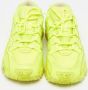 Valentino Vintage Pre-owned Leather sneakers Green Dames - Thumbnail 3