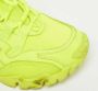 Valentino Vintage Pre-owned Leather sneakers Green Dames - Thumbnail 7