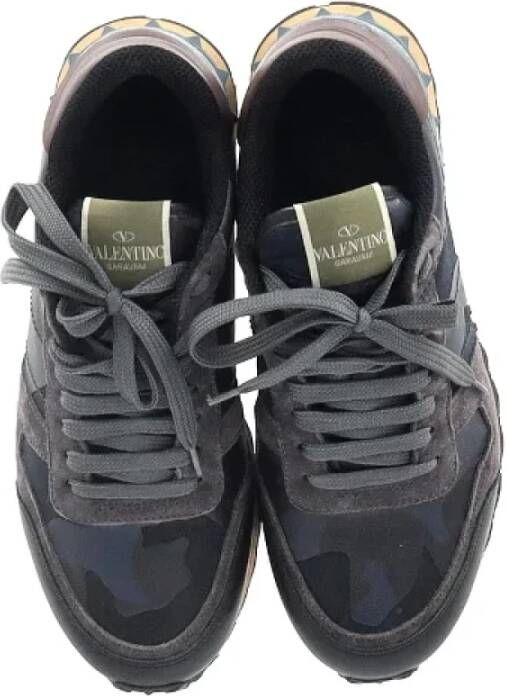 Valentino Vintage Pre-owned Leather sneakers Multicolor Heren
