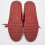 Valentino Vintage Pre-owned Leather sneakers Red Dames - Thumbnail 6