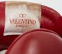 Valentino Vintage Pre-owned Leather sneakers Red Dames - Thumbnail 7
