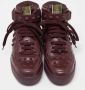 Valentino Vintage Pre-owned Leather sneakers Red Dames - Thumbnail 3