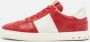 Valentino Vintage Pre-owned Leather sneakers Red Dames - Thumbnail 2
