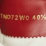 Valentino Vintage Pre-owned Leather sneakers Red Dames - Thumbnail 8