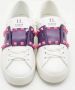 Valentino Vintage Pre-owned Leather sneakers White Dames - Thumbnail 2