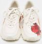 Valentino Vintage Pre-owned Leather sneakers White Dames - Thumbnail 3