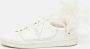 Valentino Vintage Pre-owned Leather sneakers White Dames - Thumbnail 2