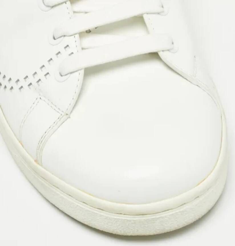Valentino Vintage Pre-owned Leather sneakers White Dames