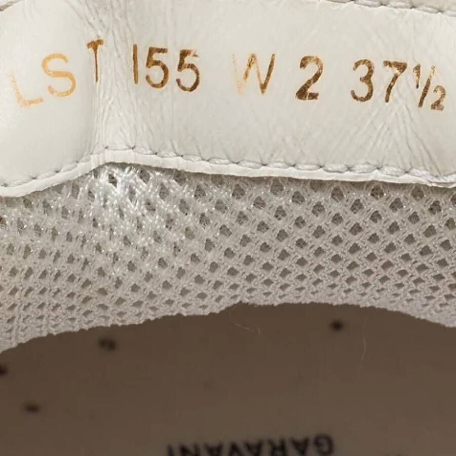 Valentino Vintage Pre-owned Leather sneakers White Dames