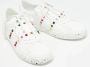 Valentino Vintage Pre-owned Leather sneakers White Dames - Thumbnail 4