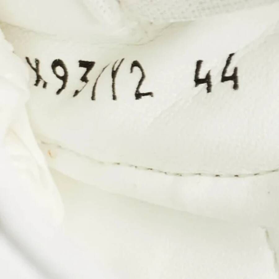 Valentino Vintage Pre-owned Leather sneakers White Dames